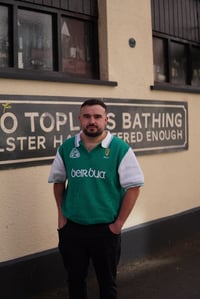 Image 3 of PRESALE- (DELIVERY TIMES 5-12 WEEKS) Geansaí Cniotáilte- Glas- With updated neck design