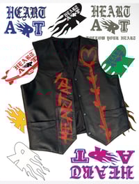 Image 1 of Makaveli Vest 100% leather 