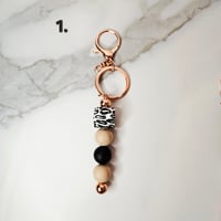 Image 1 of Purse Keychain Rose Gold 