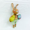 Easter Bunny with Egg and Chick