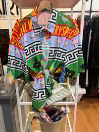 Image 1 of printed oversize shirt