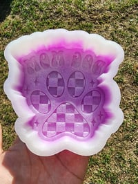 Dog Mom Freshie Silicone Mold 