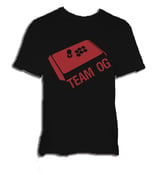 Image of Team OG Stick shirt (Black/Red)