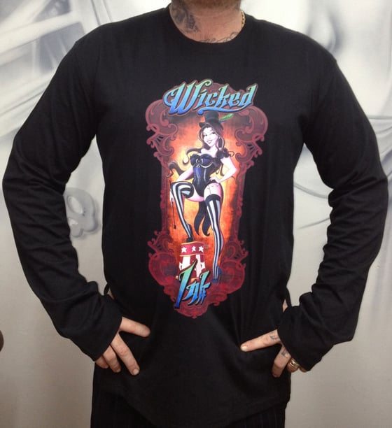 Image of Men's Black Ringmaster L/Sleeve