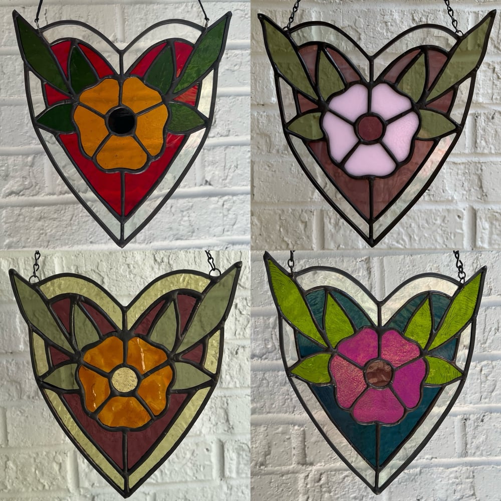 flower heart: custom