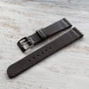 18mm Grey Chevre Strap