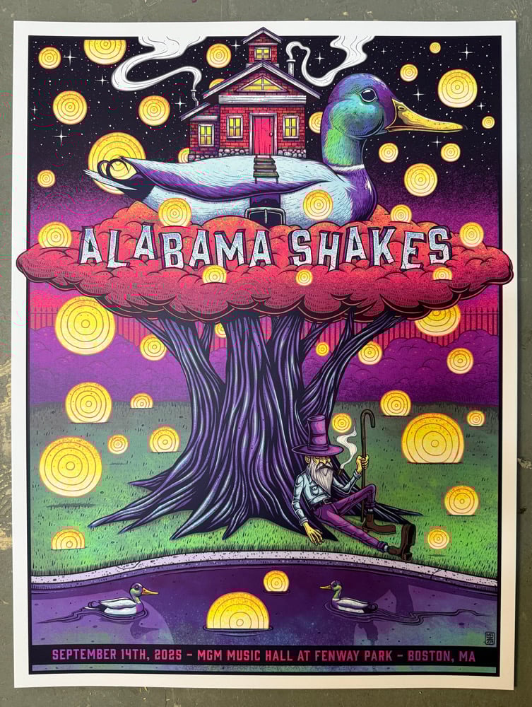 Image of Alabama Shakes - September 14th, 2025 - Boston, MA - Artist Edition