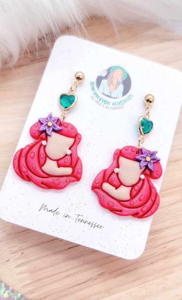 Image of Under the Sea Princess Earrings