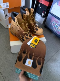 Image 1 of Custom Flame Beanie 