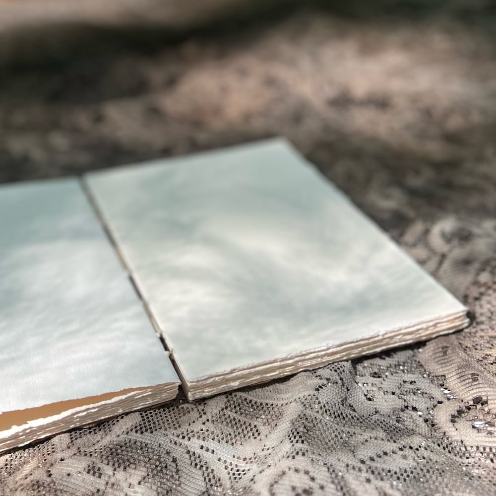 Stonehenge mushroom sketchbook with studs