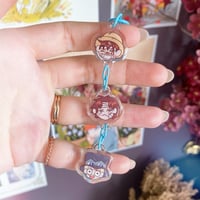 Image 4 of One Piece Chibi Head Chained Keychains