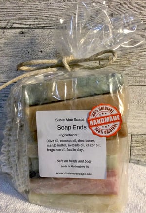 Image of One pound  Labeled Soap  Ends