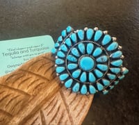 Image 2 of vintage cluster cuff unsigned native 