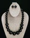Image of Black Ball Necklace Set