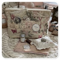 Image 4 of sewing purse pin cushion and needle book