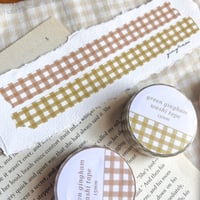 Image 2 of Gingham Washi Tape Bundle / Individual 