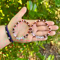 GO BUCS -Football Beaded Bracelet