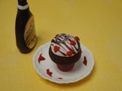 Image of Valentine's Love Cupcake Charm