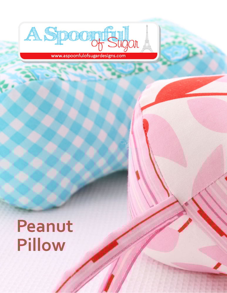 Peanut Pillow PDF Sewing Pattern