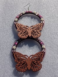 Image 3 of Blushing Butterfly Garden Jewelry Set