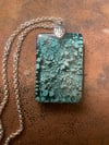 Turquoise Petri Pendant Necklace