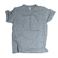 HEATHER GRAY LOGO T-SHIRT