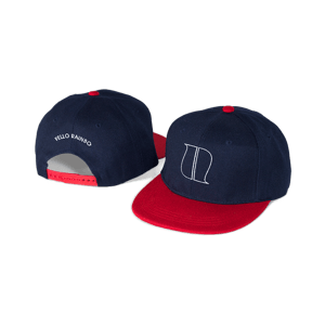 Image of NAVY BLUE/RED SNAPBACK