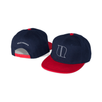 NAVY BLUE/RED SNAPBACK