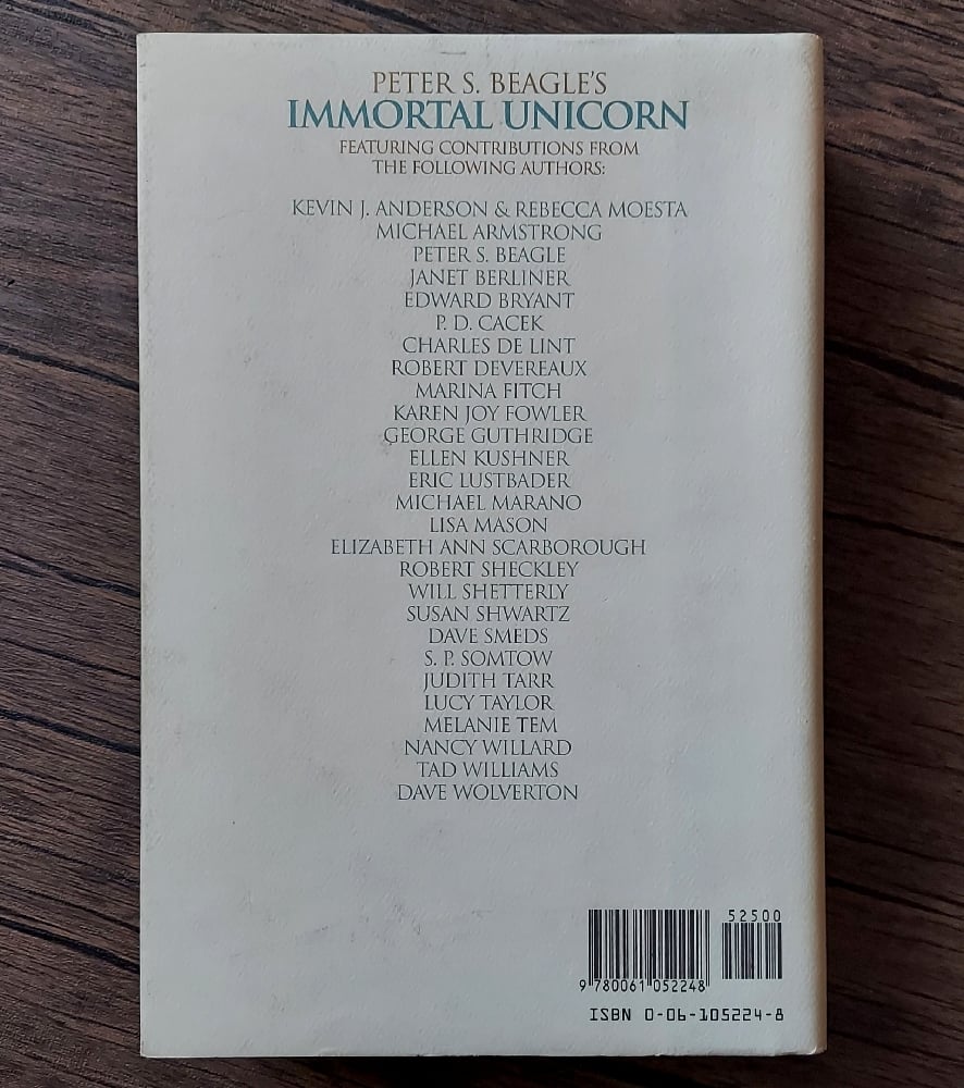 Peter S. Beagle's Immortal Unicorn