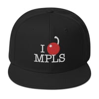 Image 1 of I [CHERRY] MPLS Ballcap (Black)