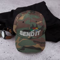 Image 2 of Send It Dad hat - Black 