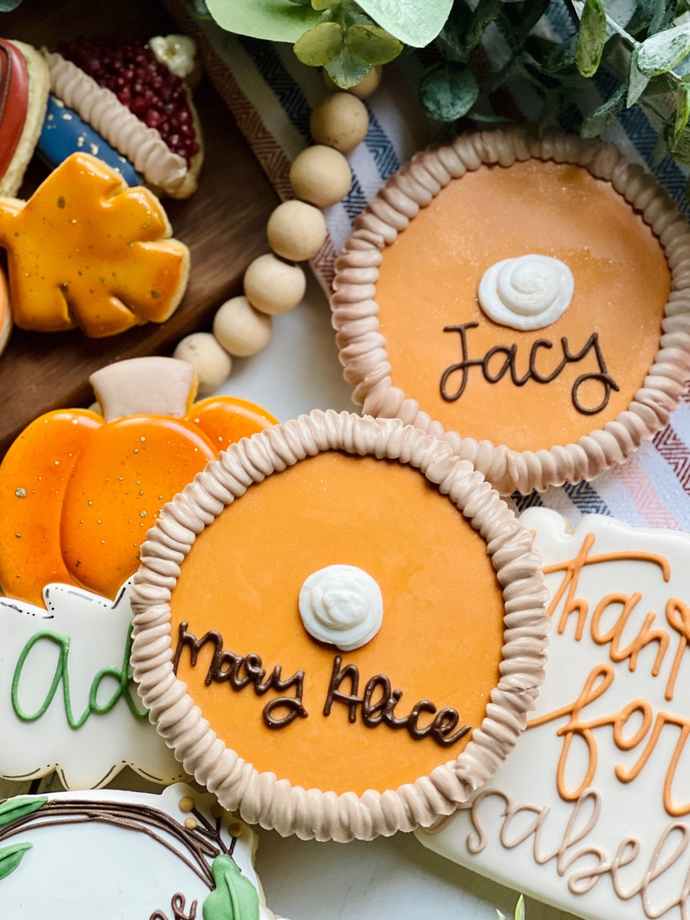 Image of Thanksgiving Pie Cookie 