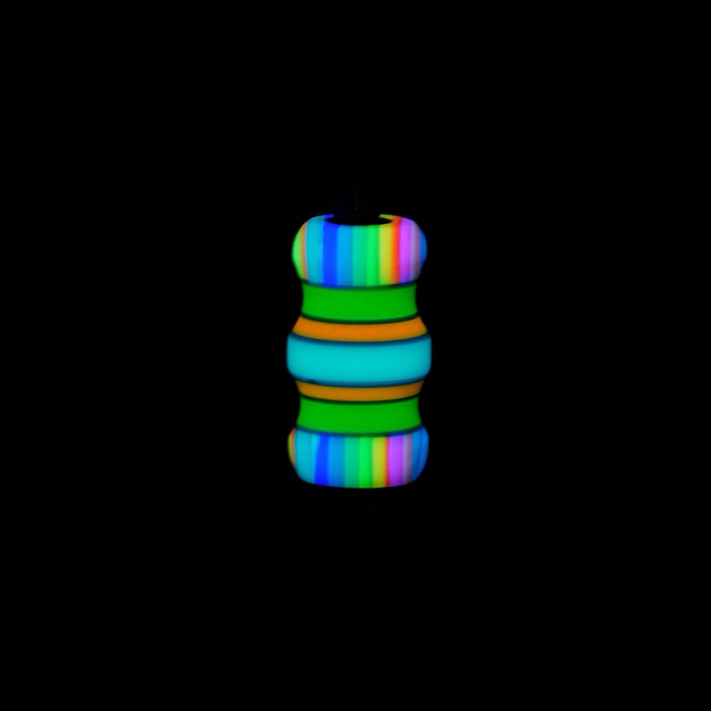 PrismForge EDC lanyard beads (GLOW)