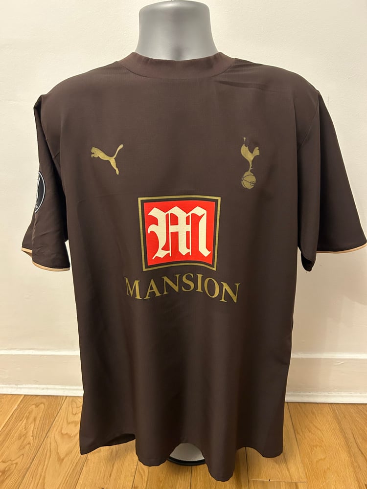 Image of Tottenham Hotspur “BERBATOV 9” 2006/07 Third Shirt + UEFA patch (L)