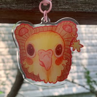 Image 2 of bird beanie keychains