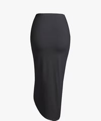 Image 3 of BLACK•Bodycon Draped Skirt👗