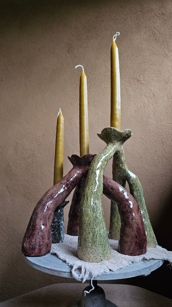 Candelabro Flor #7