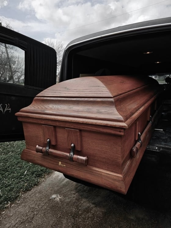 Image of Vintage Casket (7ft) 