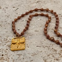 Image 1 of Gold Dragonfly Necklace