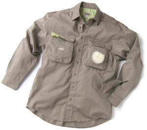 Image of Big Pocket FISHING SHIRT (Clay)