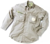 Image of Big Pocket FISHING SHIRT (Stone)