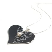 Image of Rococo Heart Necklace
