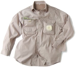Image of Multi-pocket FISHING SHIRT (Stone)