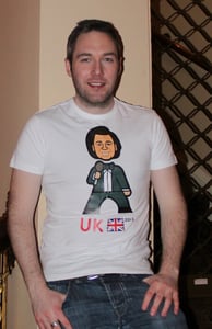 Image of OGAE UK 2012 Minipop Icon t-shirt