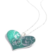 Image of Rococo Small Heart Necklace