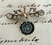 Image 1 of Pretty Bird and Nest Brooch