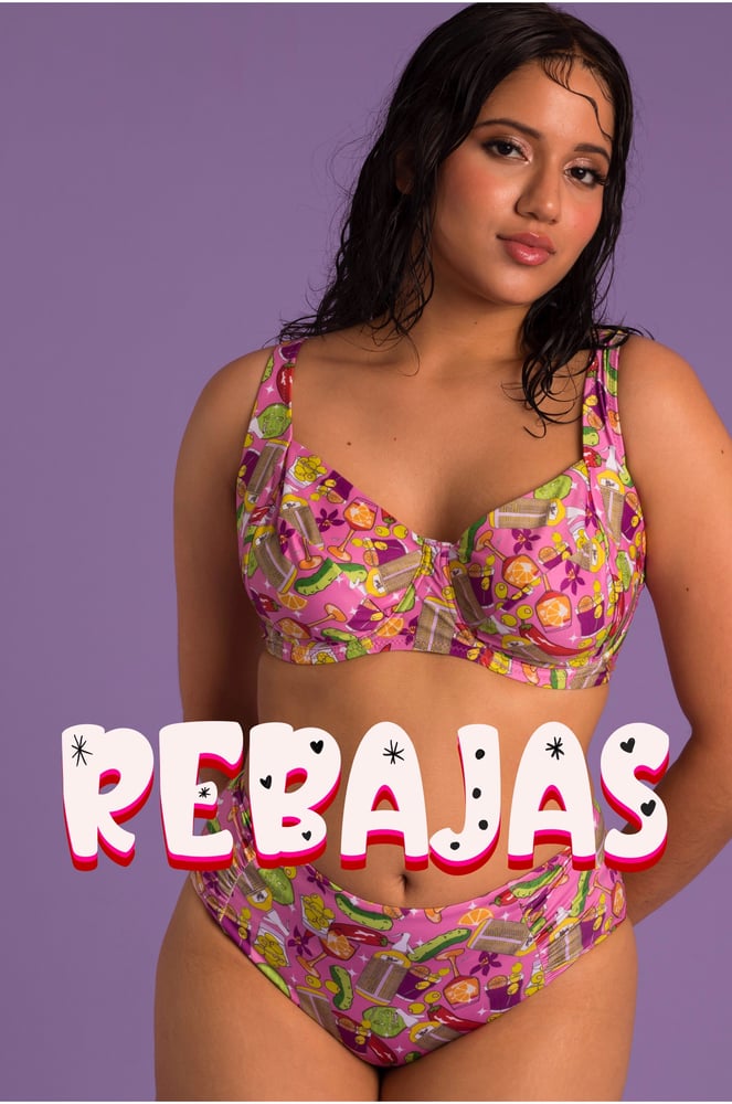 Image of REBAJAS-SALES -40% Braguita fruncida Vermu rosa