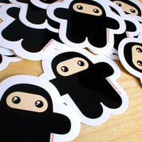 Image 2 of WEE NINJA 5 Stickers pack (5 pieces)