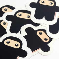 Image of WEE NINJA 5 Stickers pack (5 pieces)