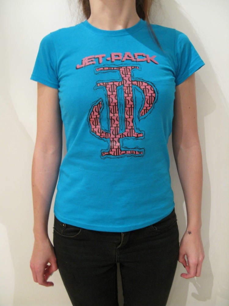 Image of JP Logo T-Shirt - Blue Girls - £3